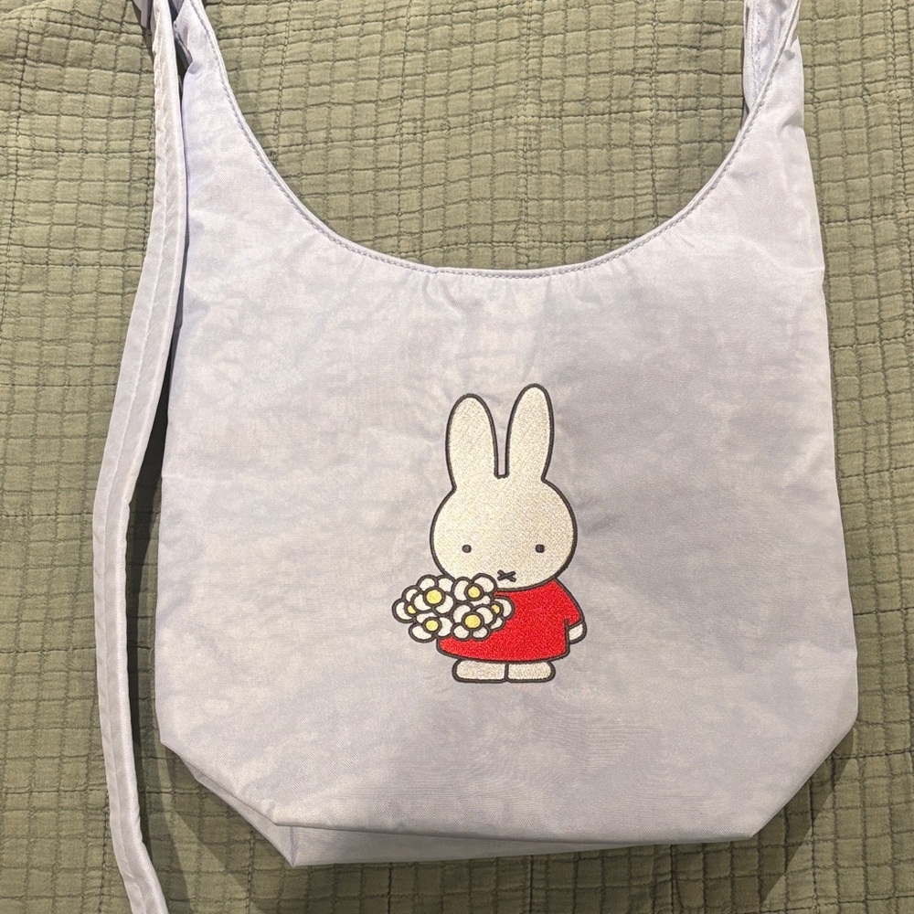 Baggu Miffy light lavender bag